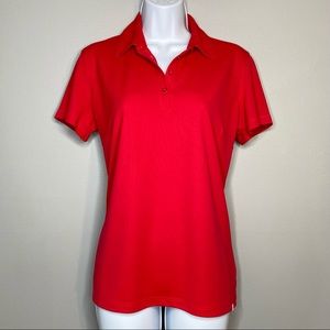 Lady Hagen Women's Core Pique Golf Polo Raspberry Jam